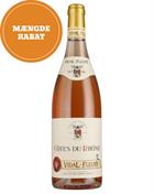 Vidal-Fleury Côtes-du-Rhône Rosé Wine France 75 cl 14%
